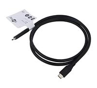 74191 Câble USB 4.0 USB C mâle, recto-verso 1m noir 40Gbps Goobay