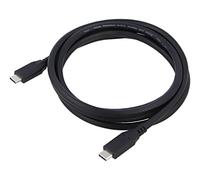 74192 Câble USB 4.0 USB C mâle, recto verso 1,5 m noir 40 Gbps Goobay