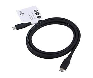 74201 Câble Thunderbolt 3, Thunderbolt 4, USB 3.2 1,5m Noir PVC Goobay