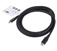 74203 Câble Thunderbolt 3, Thunderbolt 4, USB 3.2 3m Noir 10Gbps Goobay