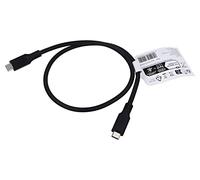 74204 Câble Thunderbolt 3, Thunderbolt 4, USB 3.2 0,5m Noir PVC Goobay