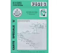 7421g pointe de la percee a ouistreham - Échelle 1:48 100 - Collectif - Epshom - Atlas / carte