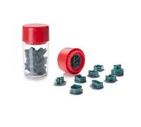 IBILI 742500 Noel Lot de 10 Emporte-Pièces pour Linzer Acier Multicolore 12 x 7 x 7 cm