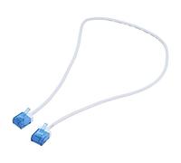 74285 Patch cord U/UTP 6a Line Cu LSZH blanc 05m 32AWG -20-75°C Goobay