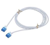 74287 Patch cord U/UTP 6a Line Cu LSZH blanc 2m 32AWG -20-75°C Goobay
