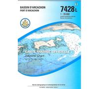 7428l bassin d'arcachon port d'arcachon publication - Echelle 1: 35 000 - Collectif - Epshom - Atlas / carte