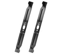 742P05642 Lot de 2 lames de tondeuse mulching de 53,3 cm compatibles avec les modèles D ewalt de 53,3 cm, C ub Cadet SCP21E, M TD, remplace 742-05642, DWO1DT233, trou central en forme de S, lot de 2