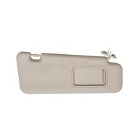 74320-48500-B0 Pour Pour Highlander 2008-2013 Avec Cache-miroir Maquillage Pare-soleil Anti-lumière Du Soleil Pare-Soleil Côté(Beige Right 1Pc)