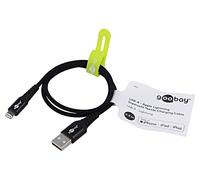 74485 Câble USB 2.0 Apple Lightning Mâle,USB A Mâle 0,5m Goobay