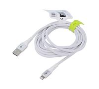 74513 Câble USB 2.0 Apple Lightning Mâle, USB A Mâle 3 mètres Blanc Goobay