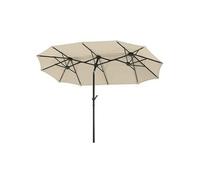 Schneider 746-02 Parasol Salerno Rectangulaire, Naturel, 300 x 150 cm