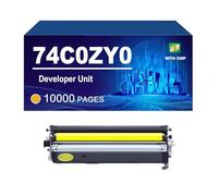 74C0ZK0 74C0ZC0 74C0ZM0 74C0ZY0 Unité De Développement Compatible pour Lexmark CS720 CS725 CX725 CS720de CS725de CX725de CX725dhe, Haut Rendement 10 000 Pages,Yellow-1 Pack