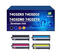 74C0ZK0 74C0ZC0 74C0ZM0 74C0ZY0 Unité De Développement Compatible pour Lexmark CS720 CS725 CX725 CS720de CS725de CX725de CX725dhe, Haut Rendement 10 000 Pages,4 Colors-1 Set