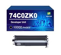 74C0ZK0 74C0ZC0 74C0ZM0 74C0ZY0 Unité De Développement Compatible pour Lexmark CS720 CS725 CX725 CS720de CS725de CX725de CX725dhe, Haut Rendement 10 000 Pages,Black-1 Pack