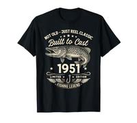 75 Ans Anniversaire Pêche Homme Original 1951 Édition Limité T-Shirt