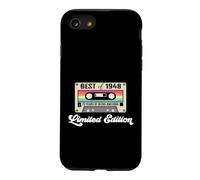 75 Ans pour l'anniversaire Cassette rétro Best of 1948 Coque pour iPhone SE (2020) / 7/8