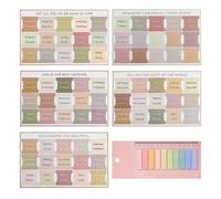 75 Autocollants Pour Index Biblique, 200 Notes Autocollantes, Autocollants Pour Index De Lecture De La Bible, Étiquettes D'Index, Étiquettes De Séparation De La Bible.