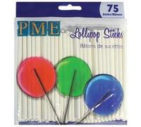 75 bâtonnets de sucettes Beige G