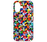 75 Drapeaux du Monde, Drapeaux du Monde Coque pour iPhone 17