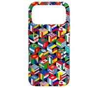 75 Drapeaux du Monde, Drapeaux du Monde Coque pour iPhone 17 Pro Max