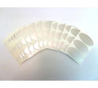 75 étiquettes, Oval 40 x 20 mm, argenté mat autocollants étiquettes autocollantes