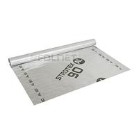 75 m² en Aluminium vapeur gare de blocage strotex 90 Al pare-vapeur vapeur Film de blocage