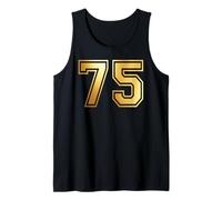 75 Matching Graphique des Sports d'équipe, numéro 75, Soixante-Quinze Débardeur