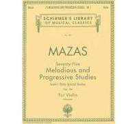 75 Melodious And Progressive Studies, Op. 36 - Book 1