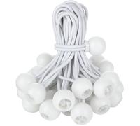 75 Pcs Elastic Rubber Bungee Cord with Ball,Elastic Tarpaulin Bungee Cord for Tents,Tarpaulins,Posters,Camping,Curtains Extension Harness-120 mm.[Z3]