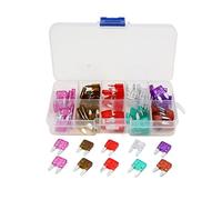 75 pièces 3A 7.5A 10A 25A 30A 35A 40A APM ATM Auto voiture camion SUV Mini lame Type fusible Kit