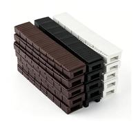 75 Pièces Cales De Nivellement Plastique 100x19,5x8mm | Taille Optimale 100x19,5x8 Mm - Adaptée à Tous Les Pieds De Meubles, Armoires, Commodes Et Tables.