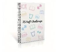 75 pièces Planner Soft Challenge, Journal de planification de 75 jours. Complétez vos 75 défis Soft avec une belle page de couverture, ouvrez-vous, enregistrez sincèrement et ressentez un sentiment d'