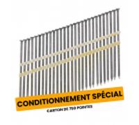750 Clous en bande 20° 3,1x80 Lisses acier