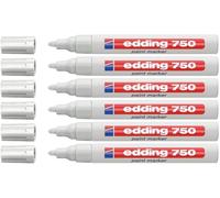 750 Creative - Marqueur - Encre Laquée Permanente Pour Toutes Surfaces - Pointe 2-4 Mm - Lot De 6[Z913]