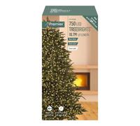 750 LED Noël Arbre Brillants Minuteur Lumières Multi Action Par Premier - Chaud