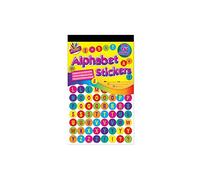 750 lettres de l'alphabet et chiffres autocollants - stickers découpés pour la fabrication de cartes - activité amusante pour les enfants