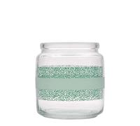 750 ml verre à bouchon en liège 'Giara', motif : Naturalmente verde, ouverture : liège