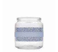 750 ml Verre à bouchon 'Giara', motif : Naturalmente blu, ouverture : bouchon