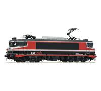 7500068 Roco Raillogix 1619 CAPTRAIN, Livrée Rouge/Noir/Gris Échelle 1:87