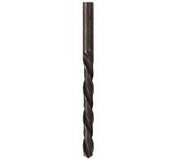 Wolfcraft 7504010 HSS Foret pour le métal 5 mm Longueur totale 86 mm laminé au rouleau DIN 338 tige cylindrique