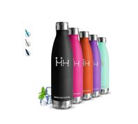 750ml- Gourde Isotherme, Sans BPA, Gourde Inox, 24h Froid & 12h Chaud, Metal, Anti Fuite, Gourde Reutilisable, Facile à Transporter, Bouteille d'eau pour Camping, Randonnée, Vélo, Yoga