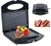 750W Grille-sandwich électrique Chauffage double face Machine à steak Ménage Gril de contact Gril de table Panini Maker 22x20x6.5cm