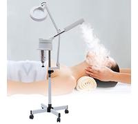 750W Vapozone Esthetique Professionnel Vapozone Portable Support Réglable Avec Buse Rotative à 180° et Ampoule LED Vapozone Vapeur Facial Vapeur Visage,Convient pour Salon de Beauté, Maison
