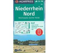 752 niederrhein nd reichswald - Collectif - Kompass Karten - broché - Atlas / carte