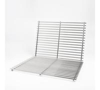 7521 38CM Grille Cuisson pour Weber Spirit 200 E200 E210 S200 S210 (avec Boutons de Commande Latérale), Acier Inoxydable Grille de Barbecue Pièces Détachées pour Weber 500, 7521, 7522