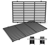 7524 49,5cm Grilles de Cuisson en Fonte Grille de Cuisson pour Weber Genesis E-310/ E-320/ E-330, Genesis S-310/ S-320/ S-330, Genesis EP-310/ EP-320/ EP-330 Gril à gaz, pour Weber 7524/7528