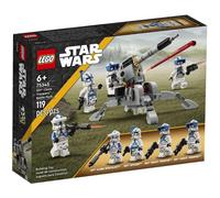 LEGO Minifigurine Star Wars Clone Trooper Officier Légion 501st – 75345