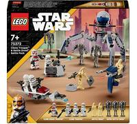 75372 LEGO® STAR WARS™ Pack de bataille clone Trooper et Battle Droid