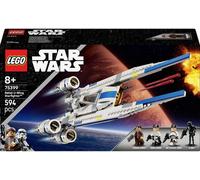 LEGO Star Wars : Andor Le Chasseur Stellaire U-Wing De l’Alliance Rebelle Jeu avec Ailes Articulées - 3 Minifigurines & Figurine Droïde K-2SO - Cadeau pour Garçon 8 Ans & Fans De Andor Saison 2 75399