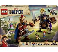 75644 LEGO® ONE PIECE Woogey vs. Boogey - Géants de Little Garden; Kit de construction avec 8 figurines LEGO pour les fans du film ONE PIECE Real; Cadeau pour